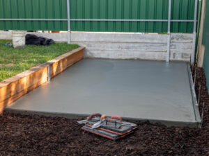 Read more about the article How you can lay ready mix concrete for a shed base?