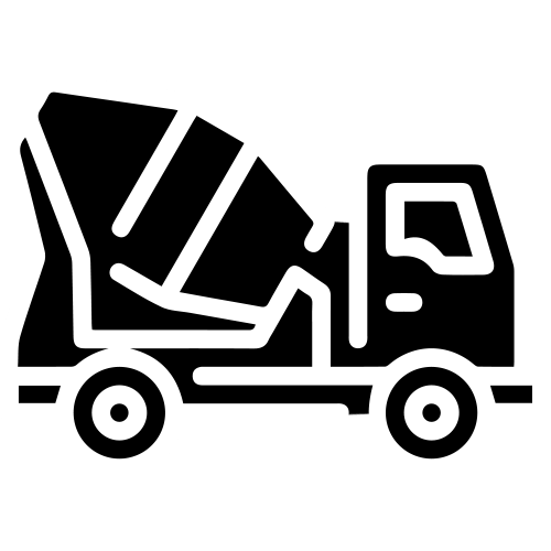 Concrete Pumping Truck Icon