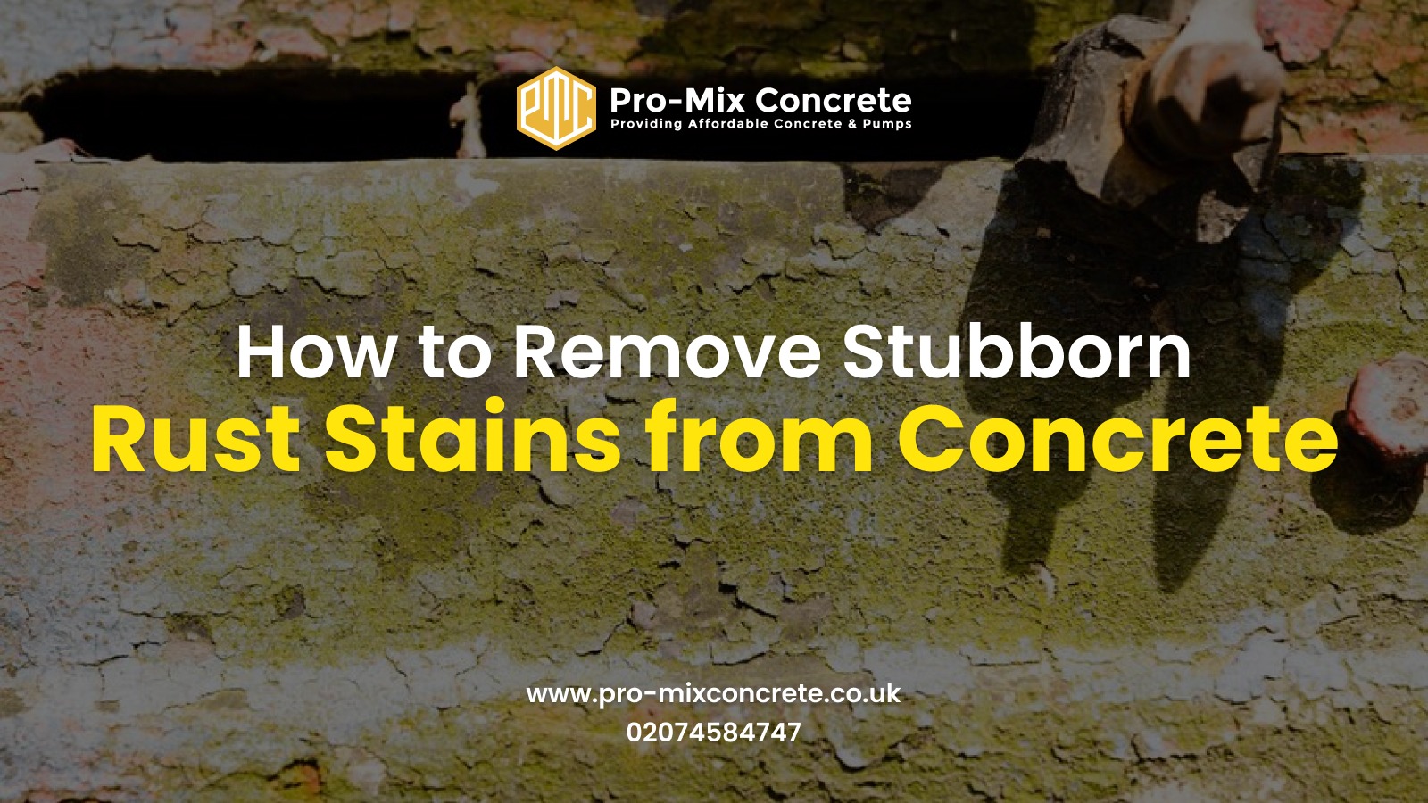 how to remove stubborn rust stains from concrete