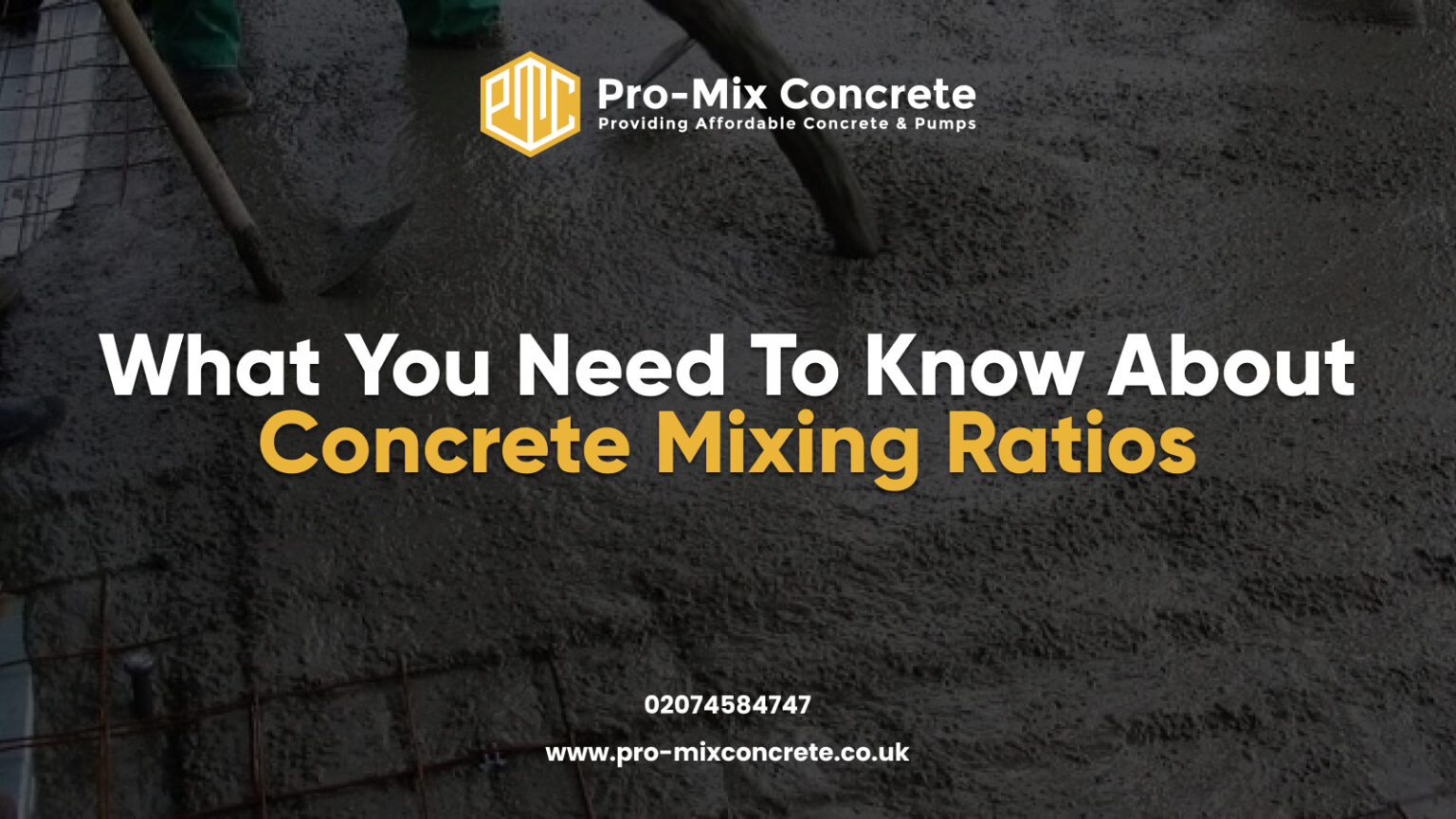 What You Need To Know About Concrete Mixing Ratios ProMixConcrete.co.uk