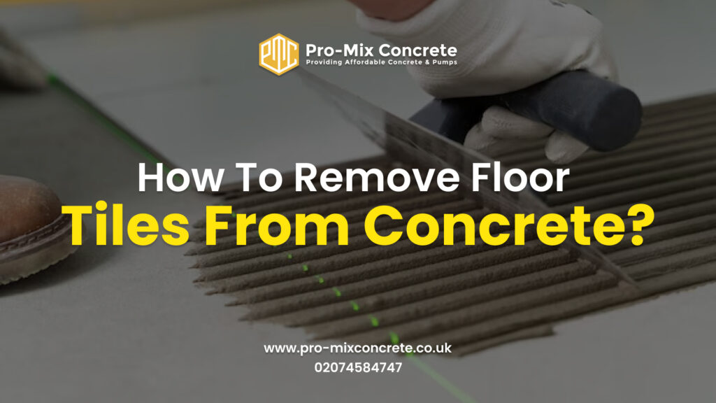 how to remove floor tiles from concrete