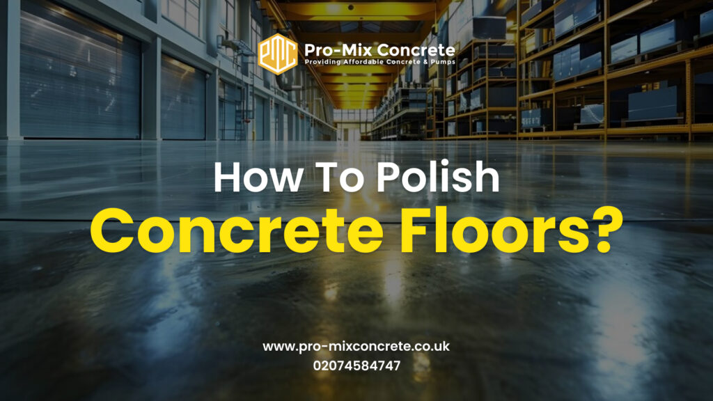 how to polish concrete floors