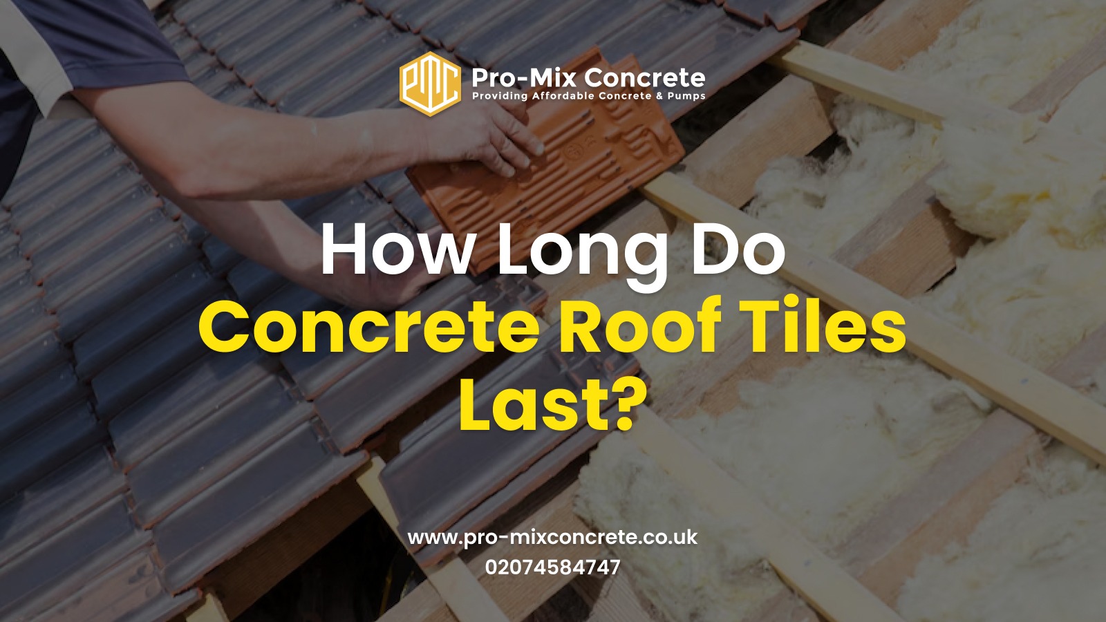 how long do concrete roof tiles last