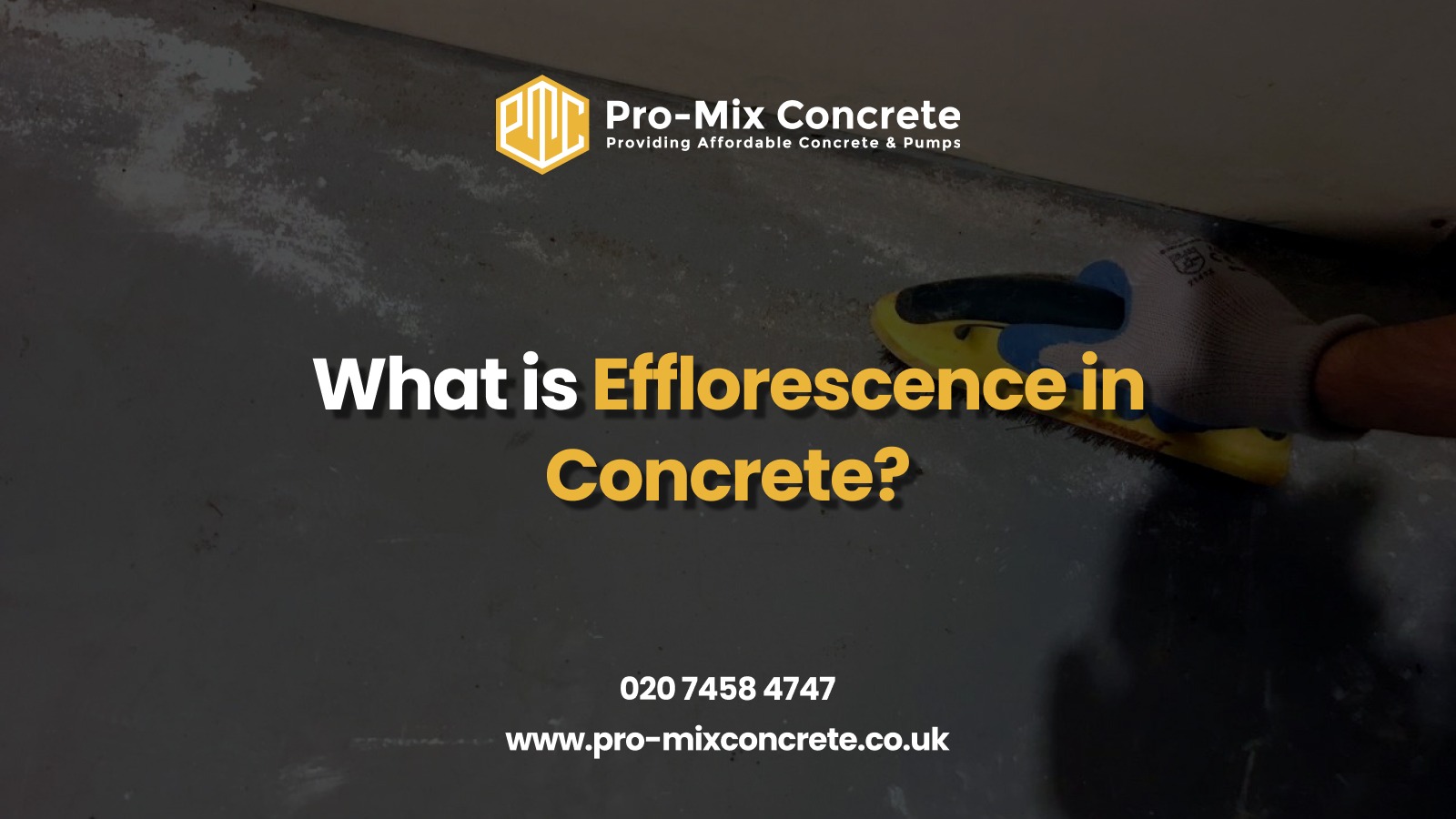 What is Efflorescence in Concrete