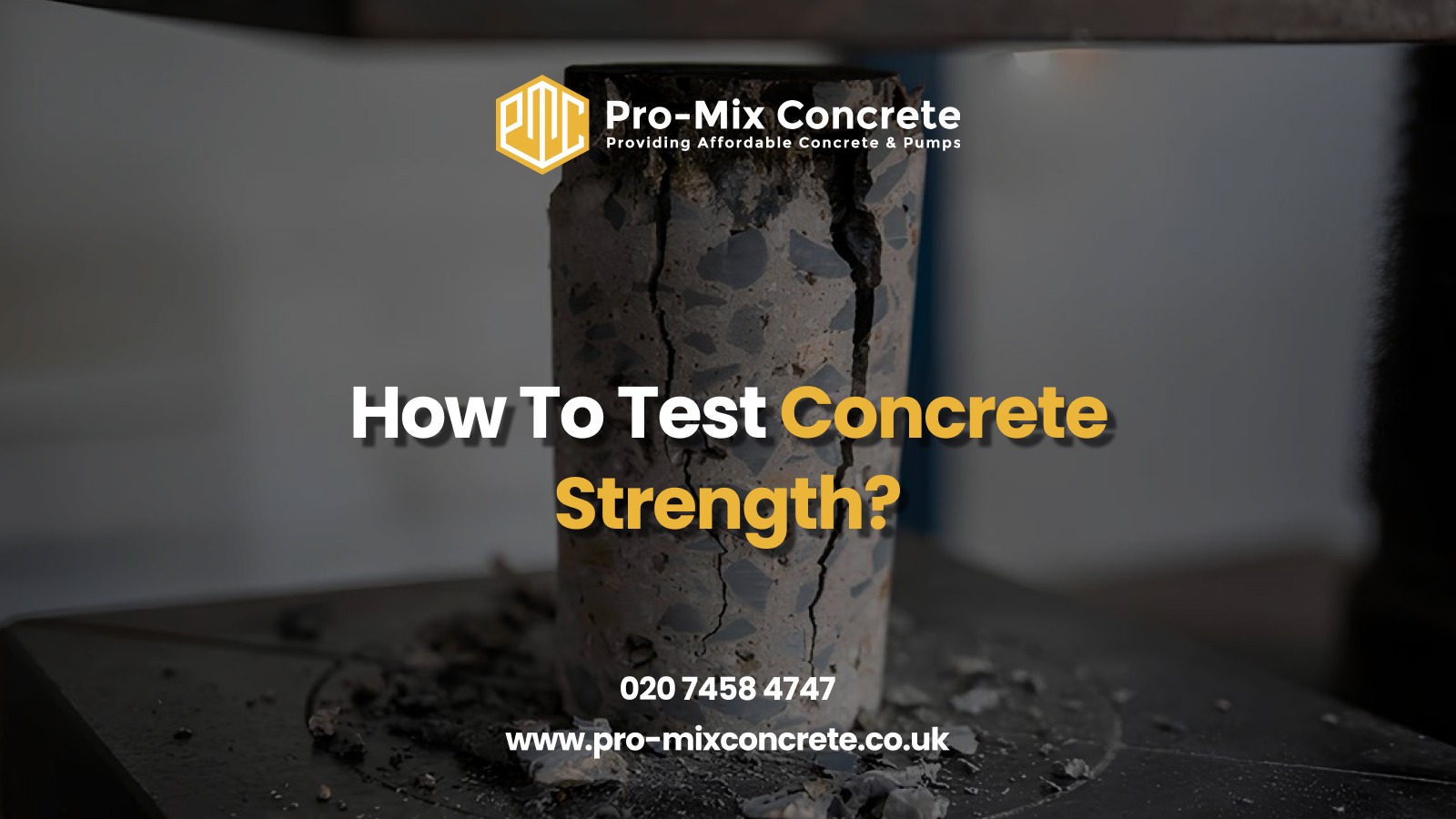 How To Test Concrete Strength