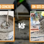 Pre-Mixed Concrete vs. On-Site Concrete Mix