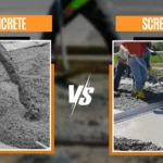 concrete vs screed
