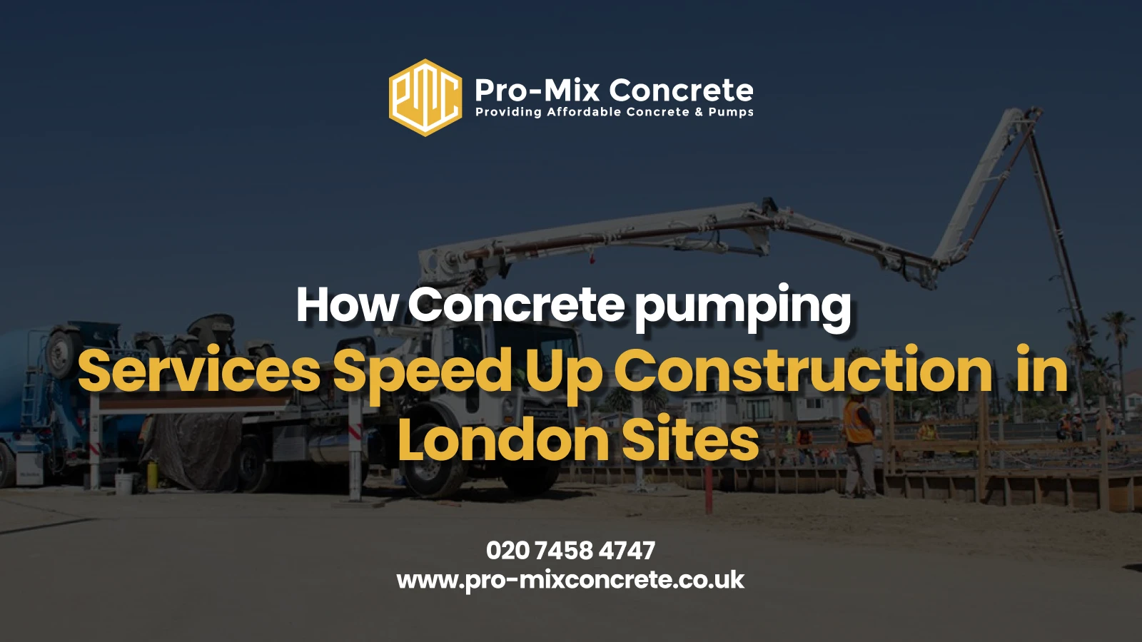 concrete pumping service