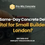 same day concrete delivery in the uk