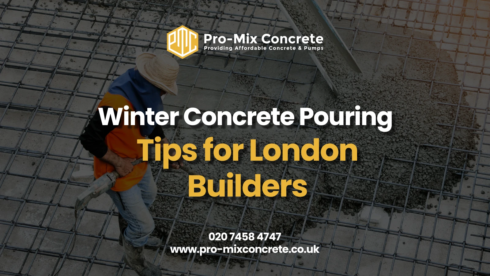 concrete pouring london