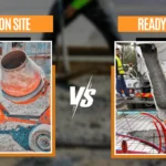 mix on site vs ready mix concrete