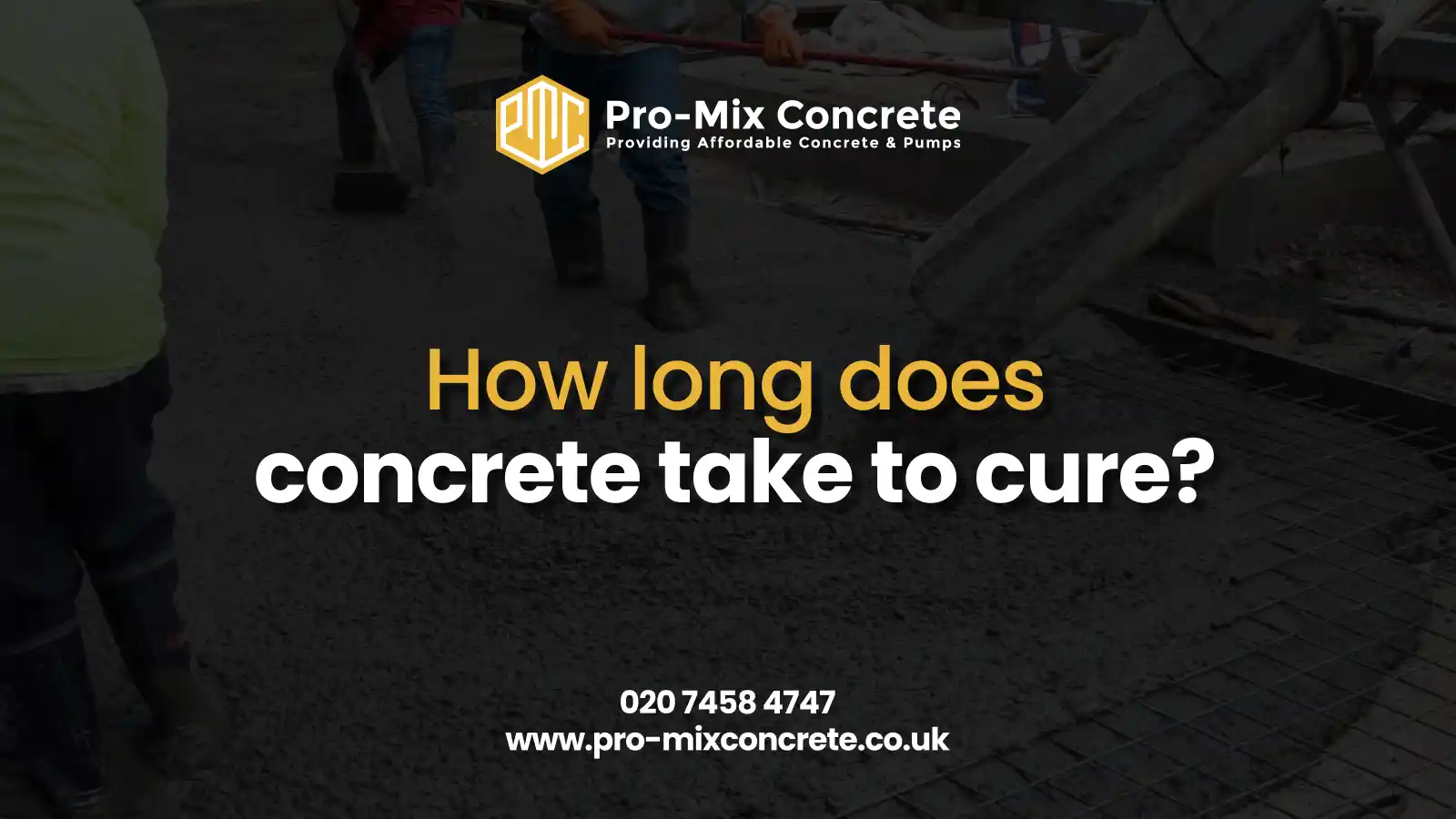How long does concrete take to cure