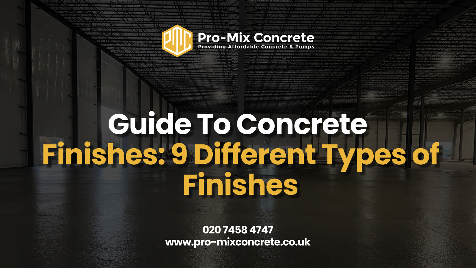 Concrete Finishes
