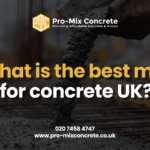 best mix for concrete UK